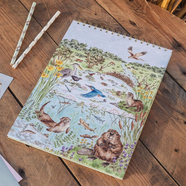 Wrendale Designs 'The Riverbank' Nature Sketchbook| Online For Equine