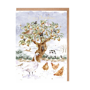 Wrendale Designs 'The Twelve Days For Christmas' Animal Christmas Card Pack| Online For Equine