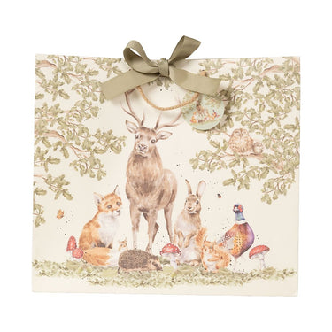 Wrendale Designs 'The Woodland Clearing' Large Gift Bag| Online For Equine
