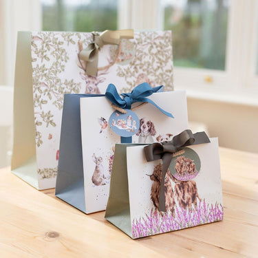 Wrendale Designs 'The Woodland Clearing' Large Gift Bag| Online For Equine