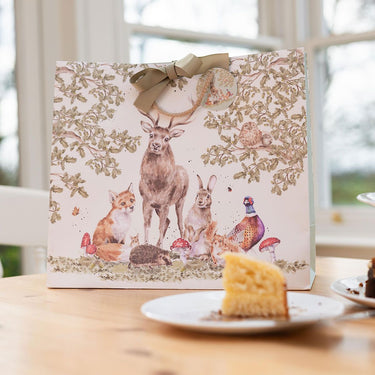 Wrendale Designs 'The Woodland Clearing' Large Gift Bag| Online For Equine