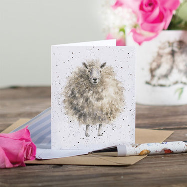 Wrendale Designs 'The Woolly Jumper' Sheep Mini Card| Online For Equine