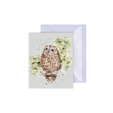 Wrendale Designs 'Treetops' Owl Mini Card| Online For Equine