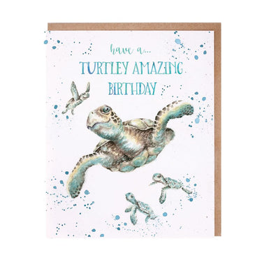 Wrendale Designs 'Turtley Amazing' Turtle Card| Online For Equine