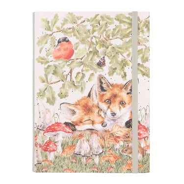 Wrendale Designs 'Under The Oak Tree' Fox Flexi Notebook| Online For Equine