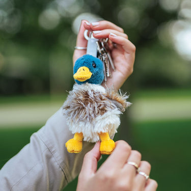 Wrendale Designs 'Webster' Duck Plush Keyring| Online For Equine