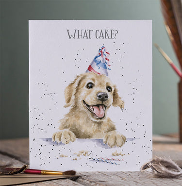 Wrendale Designs 'What Cake?' Labrador Birthday Card| Online For Equine