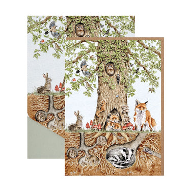 Wrendale Designs 'Wild Woodland' Nature Notecard Pack| Online For Equine