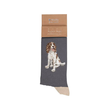 Wrendale Designs 'Willow' Spaniel Men'S Socks| Online For Equine