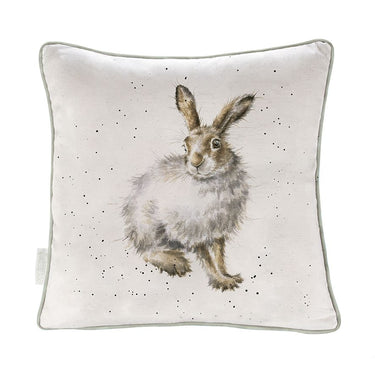 Wrendale Designs 'Winter Hare' Hare Cushion| Online For Equine