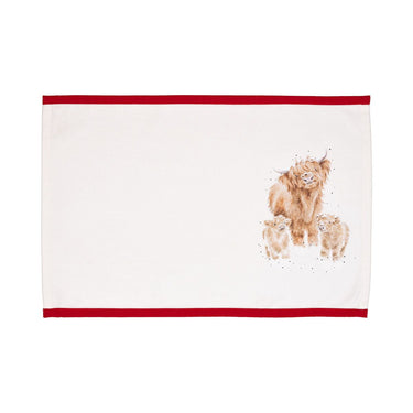 Wrendale Designs 'Winter Wonderland' Christmas Animal Set Of Four Fabric Placemats| Online For Equine