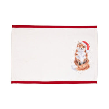 Wrendale Designs 'Winter Wonderland' Christmas Animal Set Of Four Fabric Placemats| Online For Equine