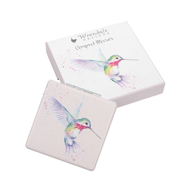 Wrendale Designs 'Wisteria Wishes' Hummingbird Compact Mirror| Online For Equine