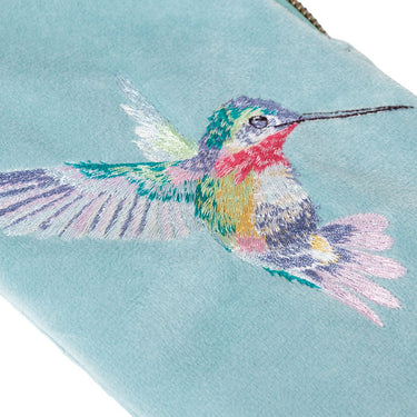 Wrendale Designs 'Wisteria Wishes' Hummingbird Embroidered Glasses Pouch| Online For Equine