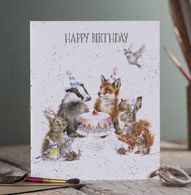 Wrendale Designs 'Woodland Party' Woodland Animal Birthday Card| Online For Equine