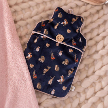 Wrendale Designs 'Woodlanders' Fox & Woodland Animal Hot Water Bottle| Online For Equine