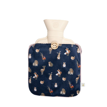 Wrendale Designs 'Woodlanders' Fox & Woodland Animal Hot Water Bottle| Online For Equine