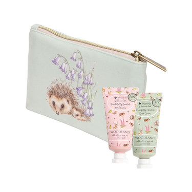 Wrendale Designs 'Woodlanders' Owl And Hedgehog Mini Hand Cream Gift Pouch| Online For Equine