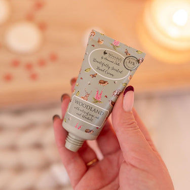 Wrendale Designs 'Woodlanders' Owl And Hedgehog Mini Hand Cream Gift Pouch| Online For Equine