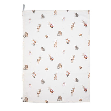 Wrendale Designs 'Woodlanders' Woodland Animal Tea Towel| Online For Equine