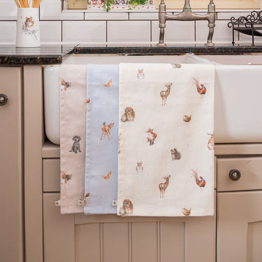 Wrendale Designs 'Woodlanders' Woodland Animal Tea Towel| Online For Equine