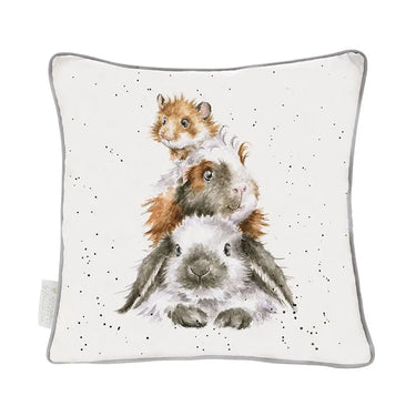 Buy Wrendale 'Piggy In The Middle' Cushion| Online for Equine