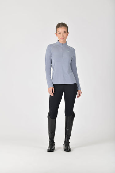 Buy Weatherbeeta Bamboo Long Sleeve Performance Base Layer Bluestone | Online for Equine