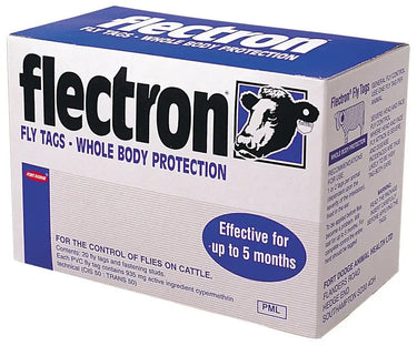 Zoetis Flectron Ear Tags 20 Pack| Online For Equine