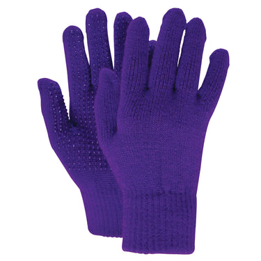 Dublin Navy Childs Magic Pimple Grip Riding Gloves