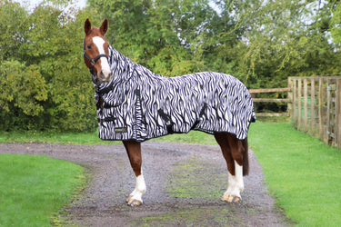 StormX Original Zebra Print Fly Rug