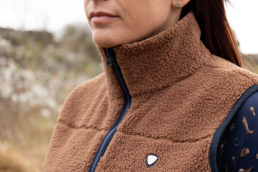 Hy Equestrian Elevate Style Teddy Fleece Gilet