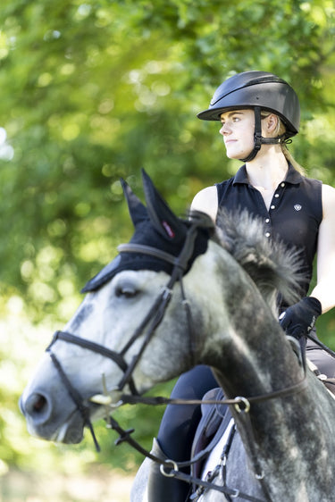 Buy Charles Owen Esme Black Luna Riding Hat | Online for Equine