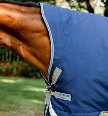 Horseware Ireland Rhino Wug Turnout Rug 0G Navy / Titanium Grey & Classic Blue