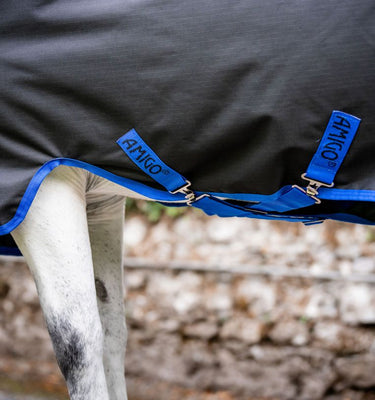Horseware Ireland Amigo Ripstop 900D Turnout Rug 100G Black / Classic Blue