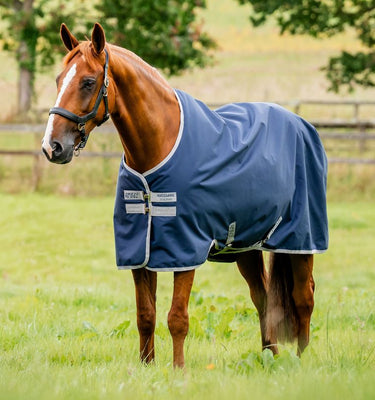 Horseware Ireland Amigo Ripstop 900D Turnout Rug 0G Navy/ Titanium Grey