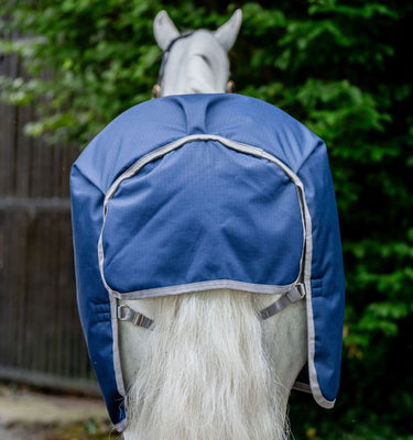 Horseware Ireland Amigo Ripstop 900D Fleece Lined Turnout Rug 50G Navy/ Titanium Grey
