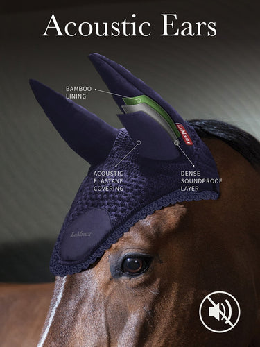 LeMieux Essence Acoustic Fly Hood Black