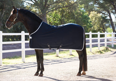 Horseware Ireland Amigo Jersey Cooler Navy/Silver