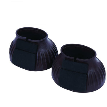 Buy Saxon Ribbed Touch Tape Bell Boots | Online for Equine