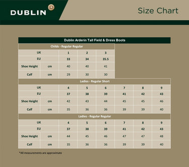 Buy Dublin Arderin Black Tall Leather Field Boots| Online for Equine