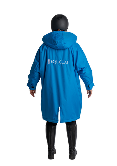 Buy Reincoat Adults Blue Waterproof Dry Robe| Online for Equine
