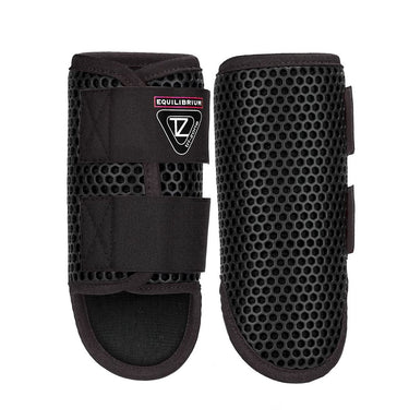 Buy Equilibrium Breathable Tri-Zone Brushing Boots Black | Online for Equine