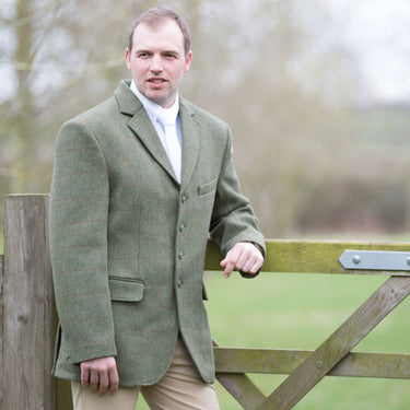 Buy Equetech Mens Claydon Tweed Riding Jacket| Online for Equine