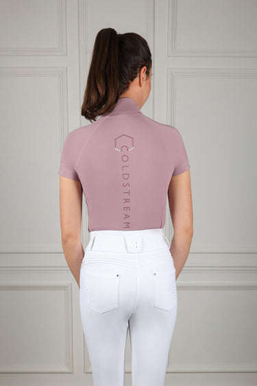 Coldstream Midlem Short Sleeve Base Layer Dusky Pink