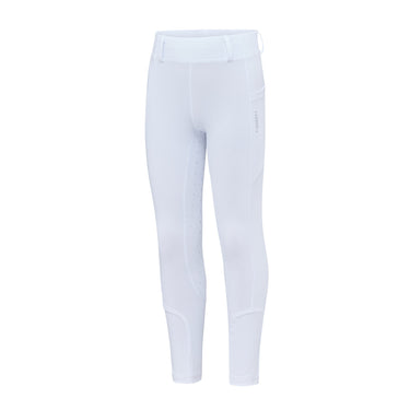 Cameo Equine White Junior Performance Riding Tight