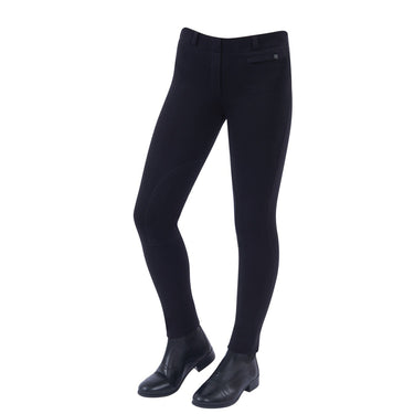 Buy the Dublin Supa-Fit Pull On Knee Patch Childrens Jodhpurs | Online for Equine