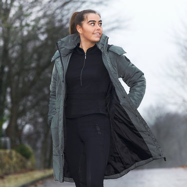 Buy Catago Ladies Puffy Quilted Long Jacket| Online for Equine