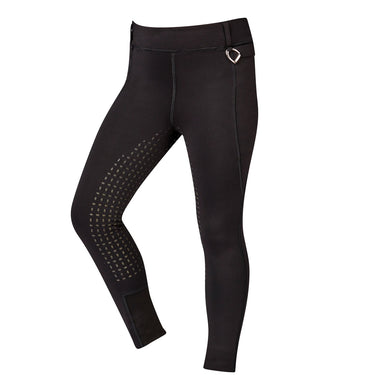 Buy Dublin Black Warm It Thermodynamic Childrens Riding Tights - Age 8| Online for Equine