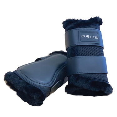 Buy Equetech Cob Class Deluxe Fleece Lined Brushing Boots - Large| Online for Equine