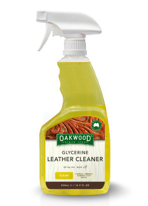 Oakwood Glycerine Leather Cleaner - Size 500ml